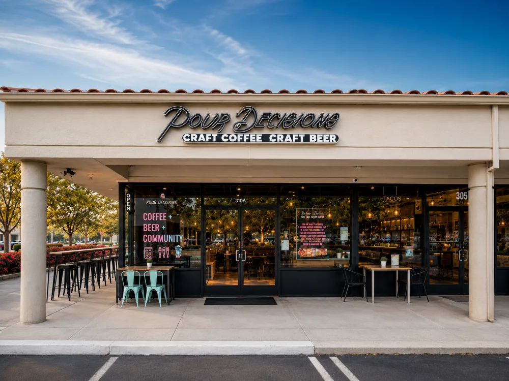 The Pour Decisions Craft Mountain View storefront