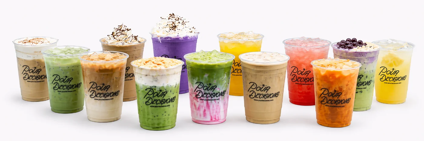 Pour Decisions Craft signature drinks lineup
